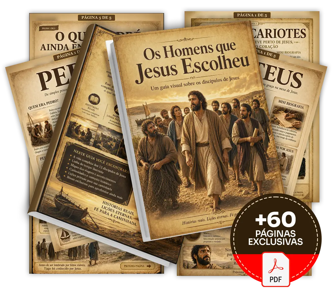 Mockup principal de Os Homens que Jesus Escolheu